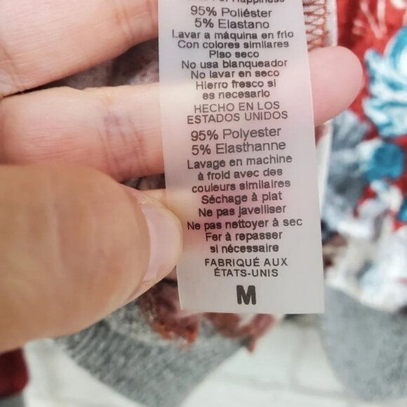 Crescent Drive Womens Size Medium Velour Top - Picture 7 of 10